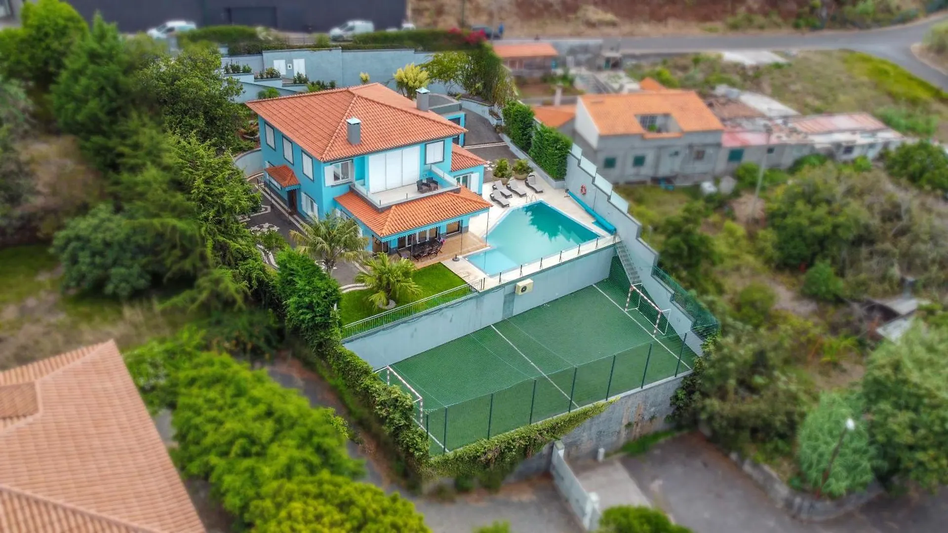 Villa Loureiro Palace With Soccer Field Funchal