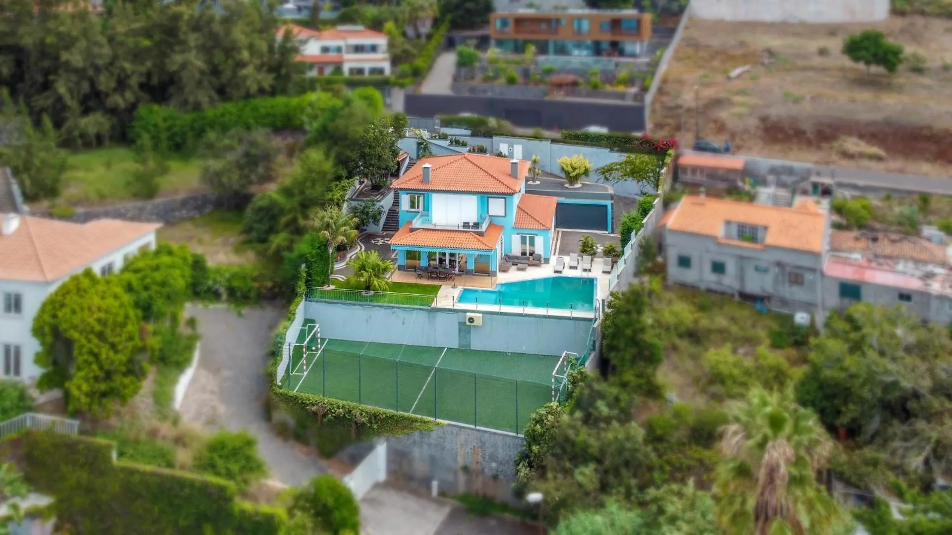 Villa Loureiro Palace With Soccer Field Funchal